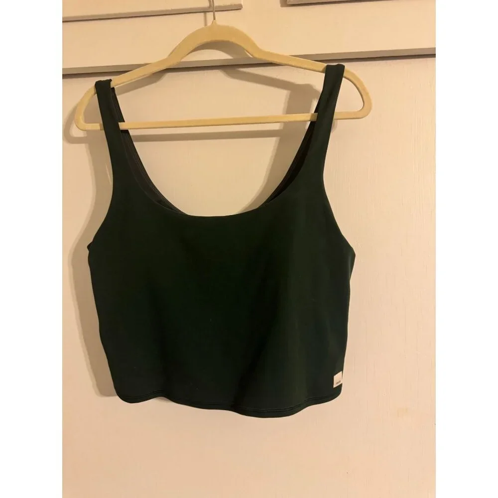 Vuori Dark Green Tank Top - Picture 4 of 5